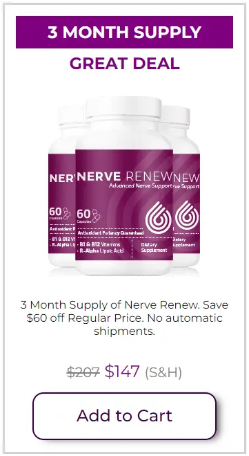 Nerve Renew 3 Month Supply